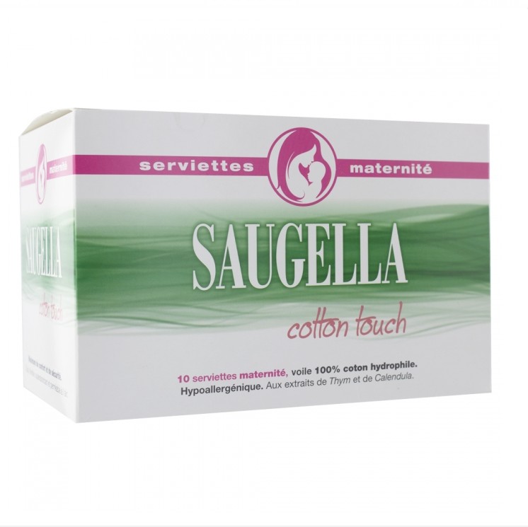 Saugella Cotton Touch Serviettes Maternité